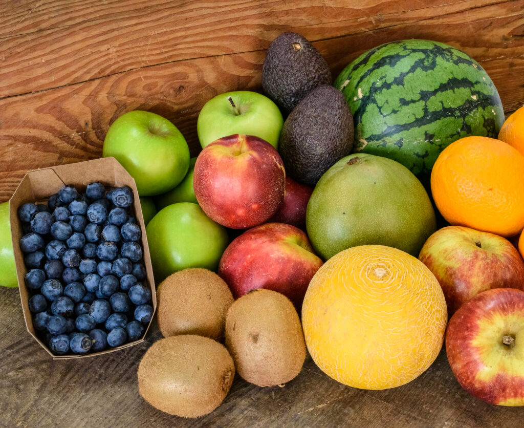 organic fruit box - mixed fruit